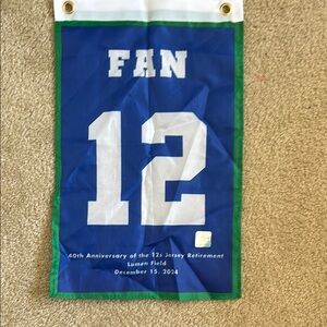 2024 seahawks giveaway flag vs the packers